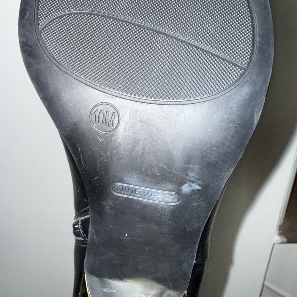 Ninewest Narend Pointy Toe Stiletto Dress Bootie Size 10 - Picture 6 of 10